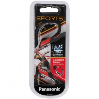 Наушники Panasonic RP-HS34E-A Sport красный фото