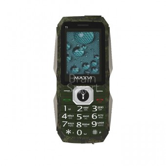 Мобильный телефон Maxvi T5 камуфляж фото
