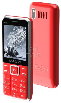 Мобильный телефон Maxvi P16 красный фото