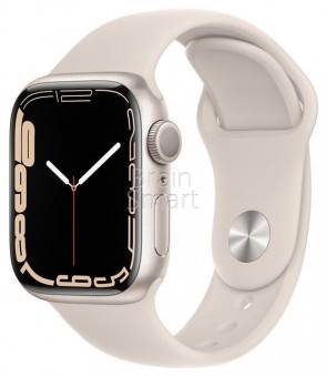 Умные часы Apple Watch Series 7 41mm Starlight Aluminum Case фото