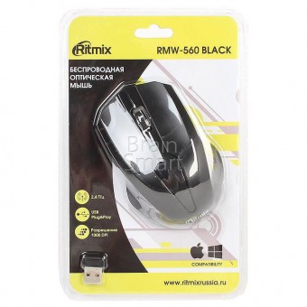 Мышь беспроводная Ritmix RMW560 black фото