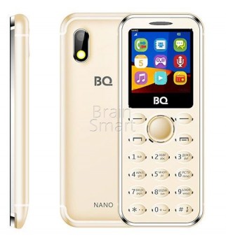 Мобильный телефон BQ Nano 1411 золотистый фото