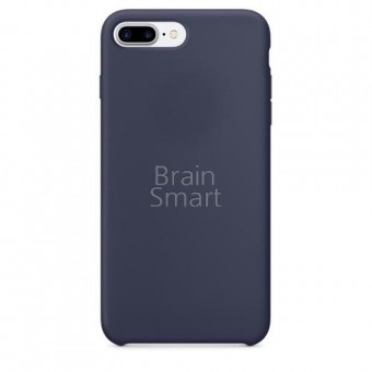 Чехол накладка силиконовая iPhone 7 Plus/8 Plus Silicone Case Тёмно-синий (20) фото