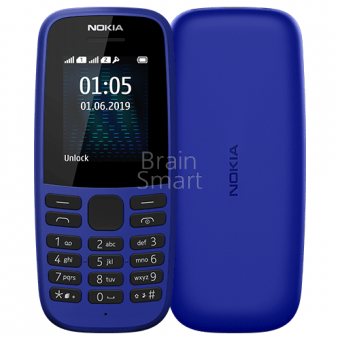 Мобильный телефон Nokia 105 DS (TA-1174) Синий фото