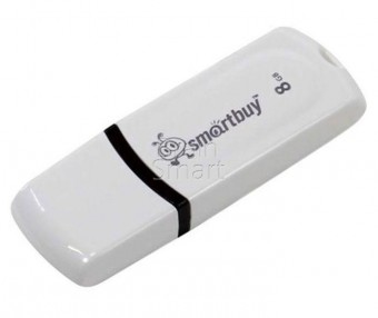 Память USB Flash Smart Buy Paean 8 ГБ white фото