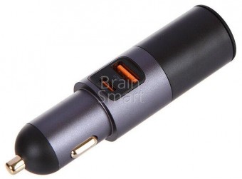 АЗУ Baseus Share Together Fast Charge Car with Cigarette U+C 120W (CCBT-C0G) Gray фото