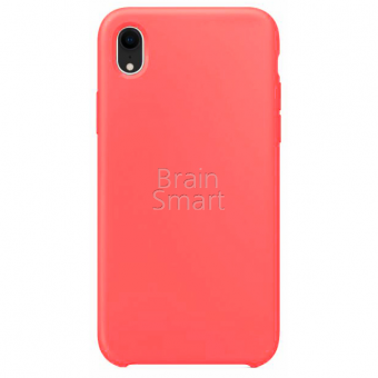 Чехол накладка силиконовая iPhone XR Silicone Case (29) Ярко-Розовый фото