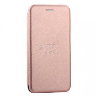 Чехол книжка экокожа Creative Case Xiaomi Redmi Mi 6X/A2 розовый/золотистый фото