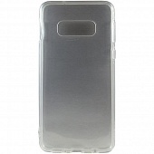 Чехол накладка силиконовая Samsung S10e SMTT Simeitu Soft touch Прозрачный