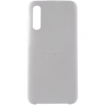 Чехол накладка силиконовая Samsung A505/A50 Silicone Case (9) Белый фото