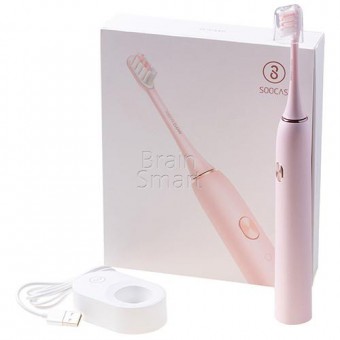 Зубная щетка электрическая Xiaomi Soocas X3 Sonic Electric Toothbrush Platinum USB Ed Pink Умная электроника фото