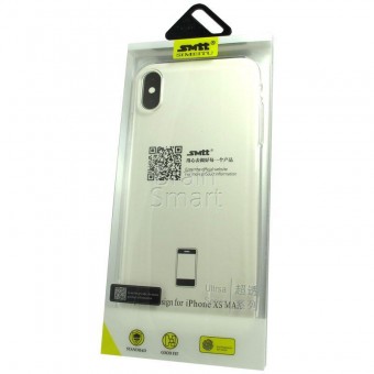 Чехол накладка силиконовая iPhone Xs Max SMTT Simeitu Soft touch прозрачный фото