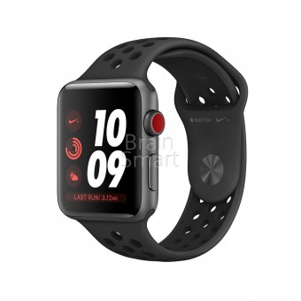 Apple Watch Siriese 3 Nike+ 38mm Space Gray Aluminum Case with Anthracite/Black Nike Sport Band фото