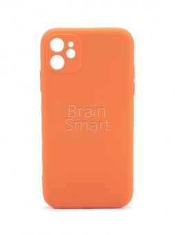 Чехол накладка силиконовая iPhone 11 Monarch Premium PS-01 Оранжевый фото