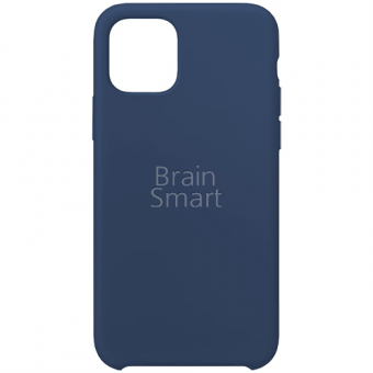Чехол накладка силиконовая iPhone 11 Pro Silicone Case Синий (57) фото