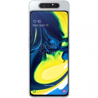 Смартфон Samsung Galaxy A80 8/128Gb Серебро фото