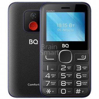 Мобильный телефон BQ Comfort 2301 черный/синий фото