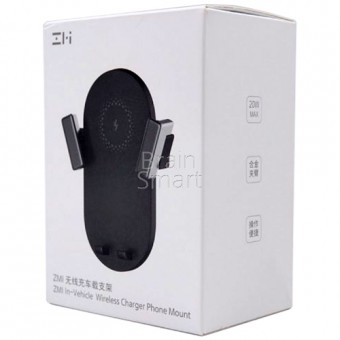 Автодержатель + беспроводное ЗУ Xiaomi ZMI  Wireless Charging Car Holder (WCJ10 )20W+АЗУ Black фото