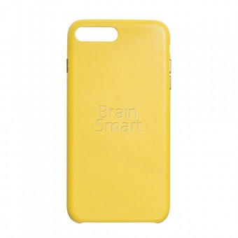 Чехол накладка экокожа iPhone 7 Plus/8 Plus Leather Case Spring желтый фото