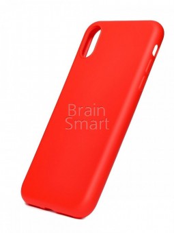 Чехол накладка силиконовый iPhone X/XS Monarch Elegant Design Red фото