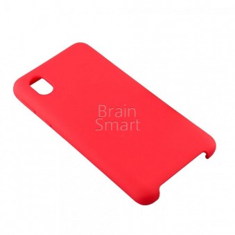 Чехол накладка силиконовая Samsung A013 (A01 CORE) Silicone Case Красный (14) фото