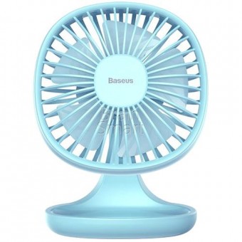 Вентилятор настольный Baseus Pudding-Shaped Fan Blue Умная электроника фото