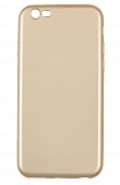 Чехол накладка силиконовая  iPhone 6/6S J-Case золото
