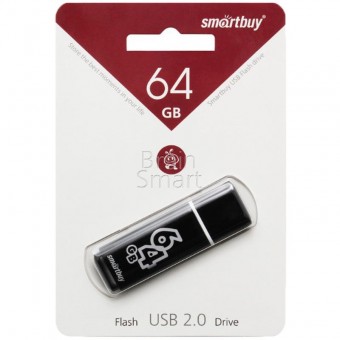 USB Flash Smart Buy Glossy 64Gb Black фото