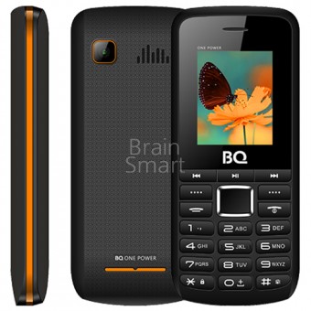 Мобильный телефон BQ One Power 1846 черный/оранжевый фото