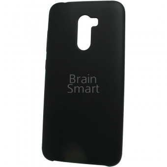 Чехол накладка силиконовая Xiaomi Pocophone F1 Silicone Case (18) Черный фото