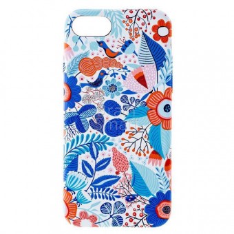 Чехол накладка силиконовая iPhone 7/8 UMKU Цветы (5) фото
