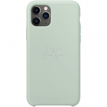 Чехол накладка силиконовая iPhone 11 Pro Silicone Case Синий-Морской (44) фото