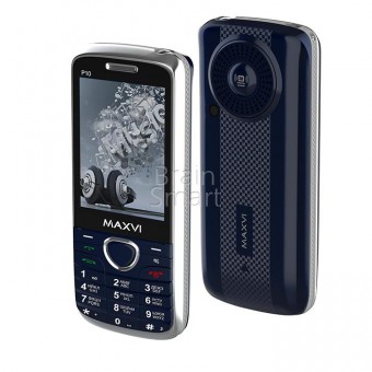 Мобильный телефон Maxvi P10 темно синий фото