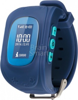 Смарт-часы детские Q50 синий фото
