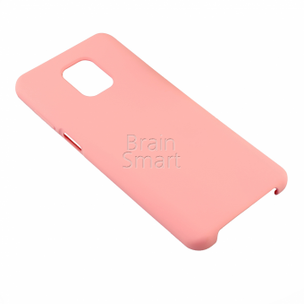 Чехол накладка силиконовая Xiaomi Redmi Note 9 Pro/Note 9S Silicone Case Розовый (12) фото