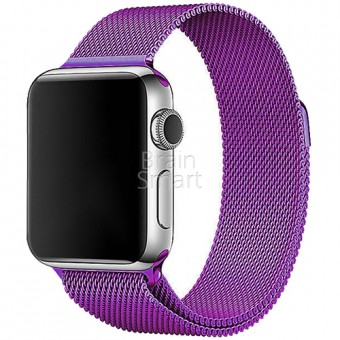 Ремешок Apple Watch MILANESS Magnetic Closure 42mm/44mm Фиолетовый фото