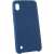 Чехол накладка силиконовая Samsung A105/A10 Silicone Case (20) Синий фото