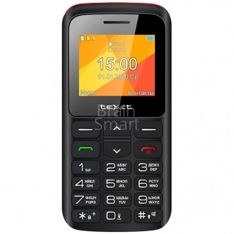 Мобильный телефон Texet TM-B323 черный\красный фото