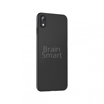 Чехол накладка силиконовый iPhone XR HOCO Fascination Series Black фото