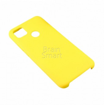 Чехол накладка силиконовая Xiaomi Redmi 9C Silicone Case Желтый (4) фото