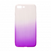 Чехол накладка силиконовая iPhone 7 Plus/8 Plus Oucase Colorful Series Wiredrawing с отливом Purple