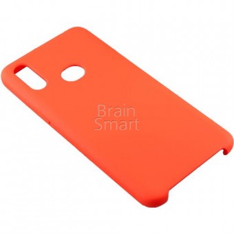 Чехол накладка силиконовая Samsung A10S Silicone Case (19) Оранжевый фото