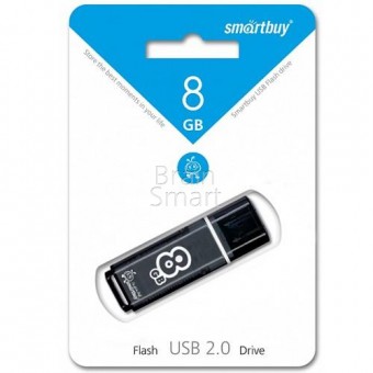 Память USB Flash Smart Buy Glossy 8 ГБ black фото