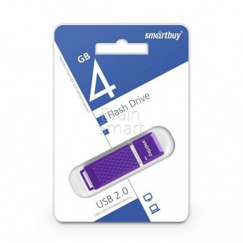Память USB Flash SmartBuy Quartz Series 4 ГБ фиолетовый фото