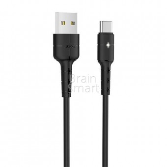 USB кабель HOCO Type-C X30 Star (1,2 m) черный фото