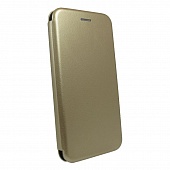 Чехол книжка Samsung А605 (A6 Plus) Brauffen gold