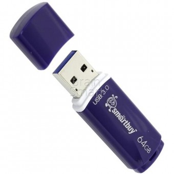 Память USB Flash SmartBuy Crown 64 ГБ синий* фото
