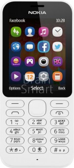 Сотовый телефон Nokia 222 Rome DS белый фото