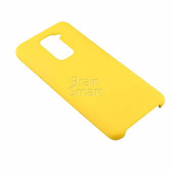 Чехол накладка силиконовая Xiaomi Redmi Note 9 Silicone Case Желтый (4) фото
