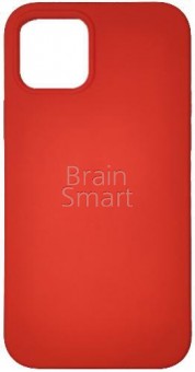 Чехол накладка силиконовая iPhone 12/12Pro Monarch Premium PS-01 Красный фото